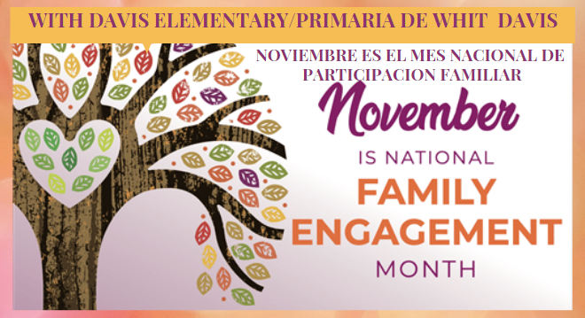 November is Family Engagement Month